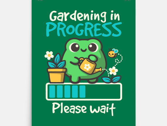 Gardening In Progress