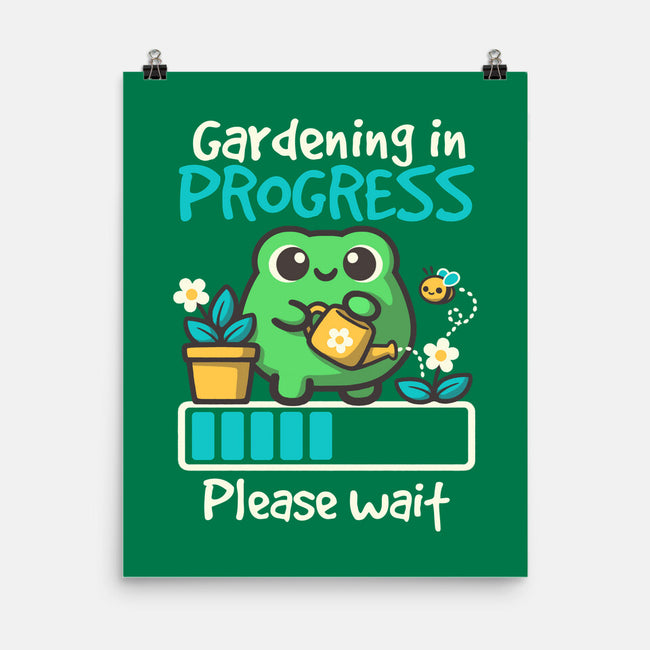 Gardening In Progress-None-Matte-Poster-NemiMakeit