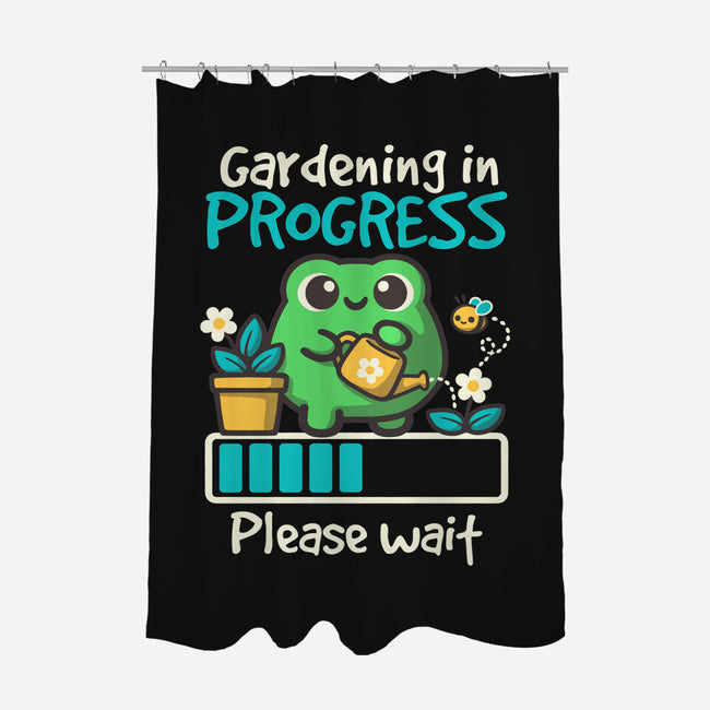 Gardening In Progress-None-Polyester-Shower Curtain-NemiMakeit