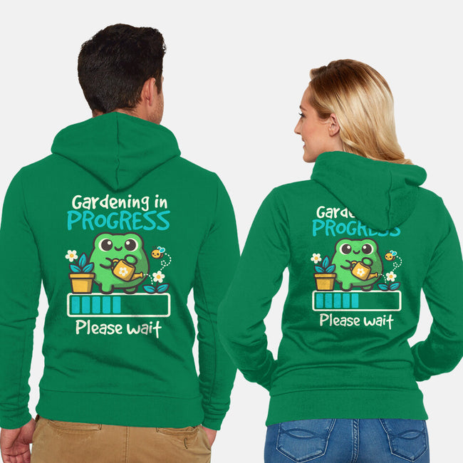 Gardening In Progress-Unisex-Zip-Up-Sweatshirt-NemiMakeit