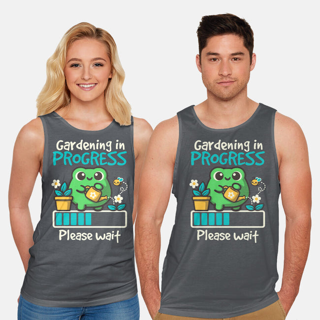 Gardening In Progress-Unisex-Basic-Tank-NemiMakeit