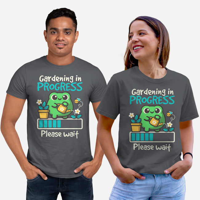 Gardening In Progress-Unisex-Basic-Tee-NemiMakeit