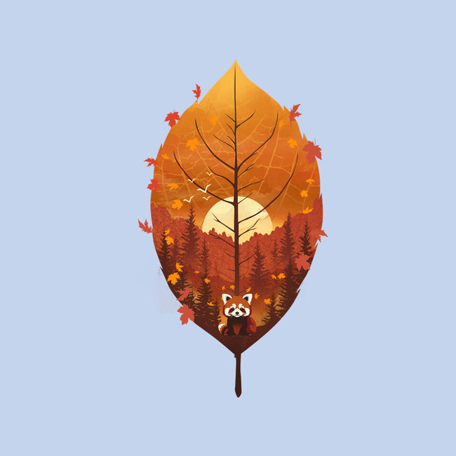 Red Leaf Panda-None-Stretched-Canvas-dandingeroz