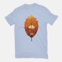 Red Leaf Panda-Mens-Basic-Tee-dandingeroz