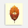 Red Leaf Panda-None-Stretched-Canvas-dandingeroz