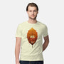 Red Leaf Panda-Mens-Premium-Tee-dandingeroz