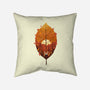 Red Leaf Panda-None-Removable Cover w Insert-Throw Pillow-dandingeroz