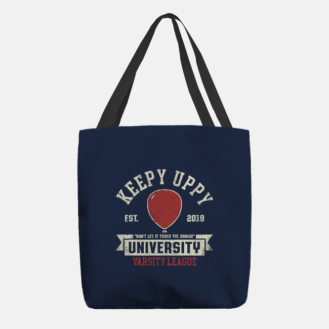 Keepy Uppy University-None-Basic Tote-Bag-zachterrelldraws