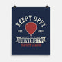 Keepy Uppy University-None-Matte-Poster-zachterrelldraws