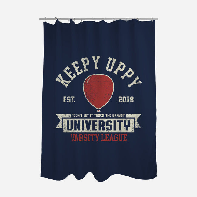 Keepy Uppy University-None-Polyester-Shower Curtain-zachterrelldraws