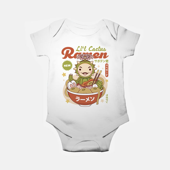 Lil Cactus Ramen-Baby-Basic-Onesie-LAGELANTEE