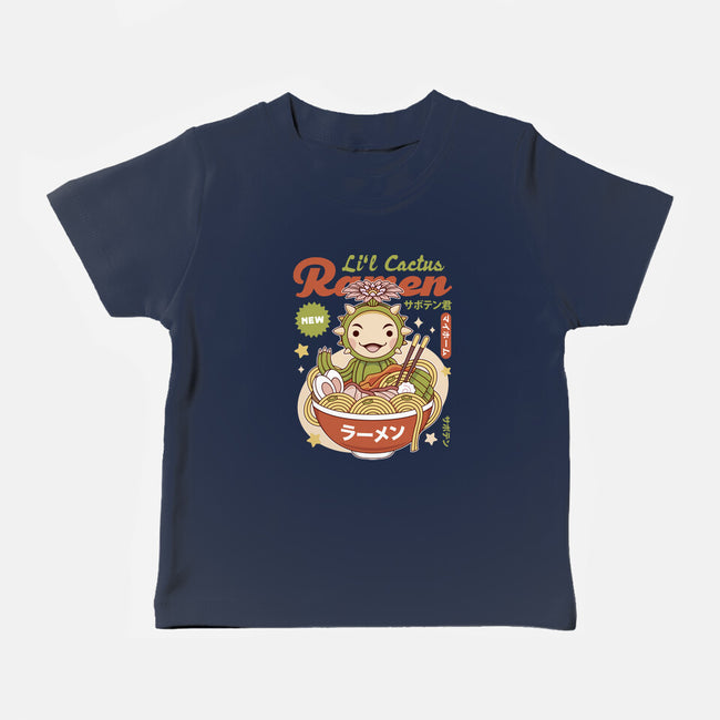 Lil Cactus Ramen-Baby-Basic-Tee-LAGELANTEE