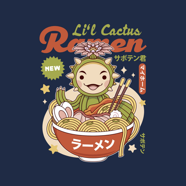 Lil Cactus Ramen-None-Matte-Poster-LAGELANTEE