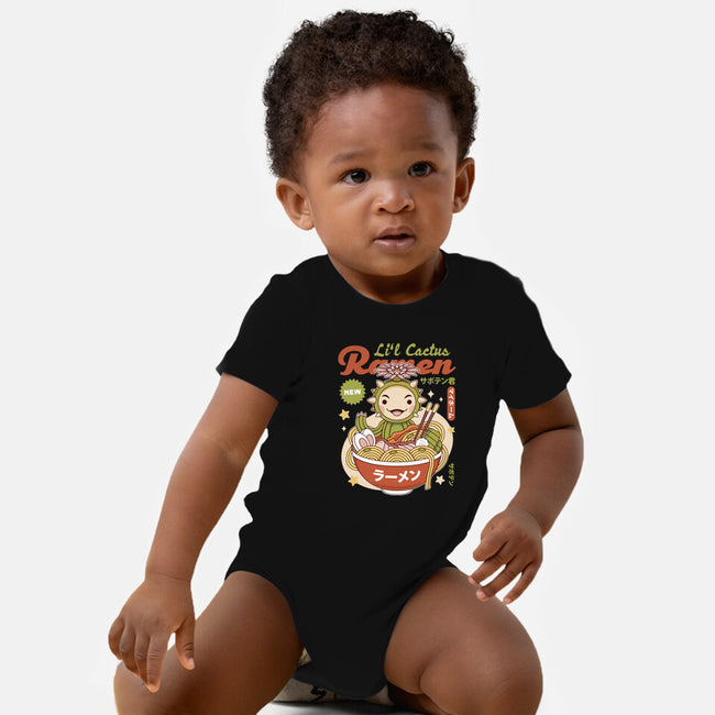 Lil Cactus Ramen-Baby-Basic-Onesie-LAGELANTEE