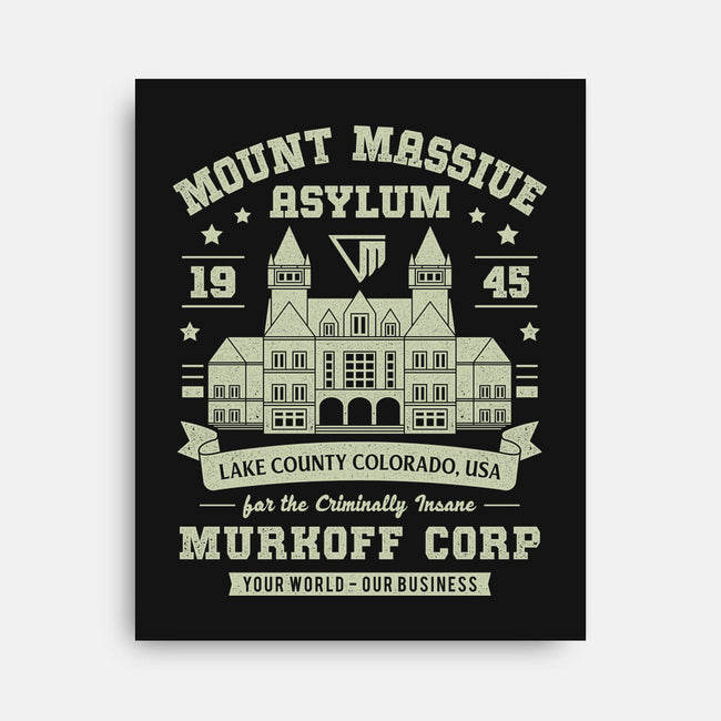 Mount Massive Asylum Vintage-None-Stretched-Canvas-LAGELANTEE