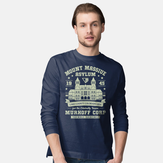 Mount Massive Asylum Vintage-Mens-Long Sleeved-Tee-LAGELANTEE