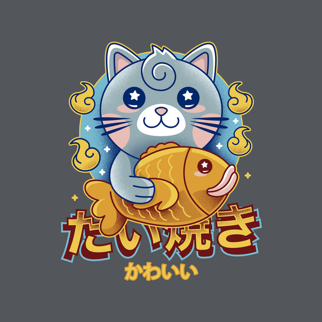 Cat And Taiyaki Kawaii-None-Fleece-Blanket-LAGELANTEE