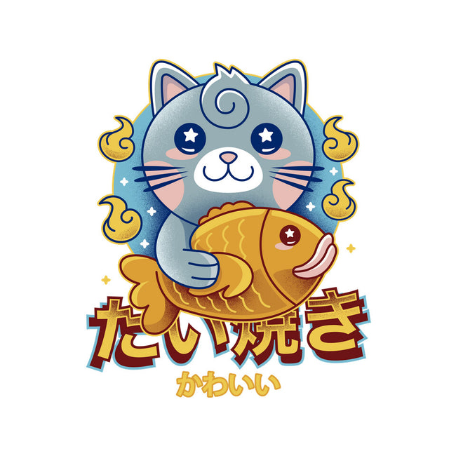 Cat And Taiyaki Kawaii-None-Matte-Poster-LAGELANTEE