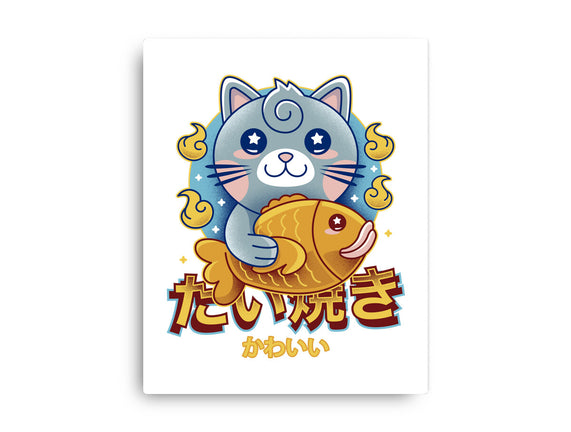 Cat And Taiyaki Kawaii