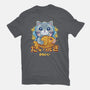 Cat And Taiyaki Kawaii-Mens-Heavyweight-Tee-LAGELANTEE