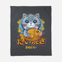 Cat And Taiyaki Kawaii-None-Fleece-Blanket-LAGELANTEE