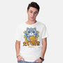 Cat And Taiyaki Kawaii-Mens-Basic-Tee-LAGELANTEE