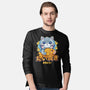 Cat And Taiyaki Kawaii-Mens-Long Sleeved-Tee-LAGELANTEE