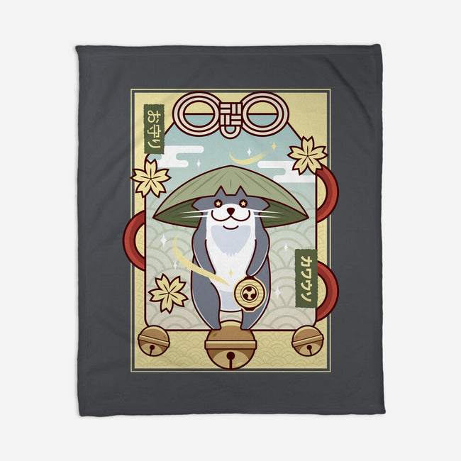 Odder Otter Lucky Charm-None-Fleece-Blanket-LAGELANTEE