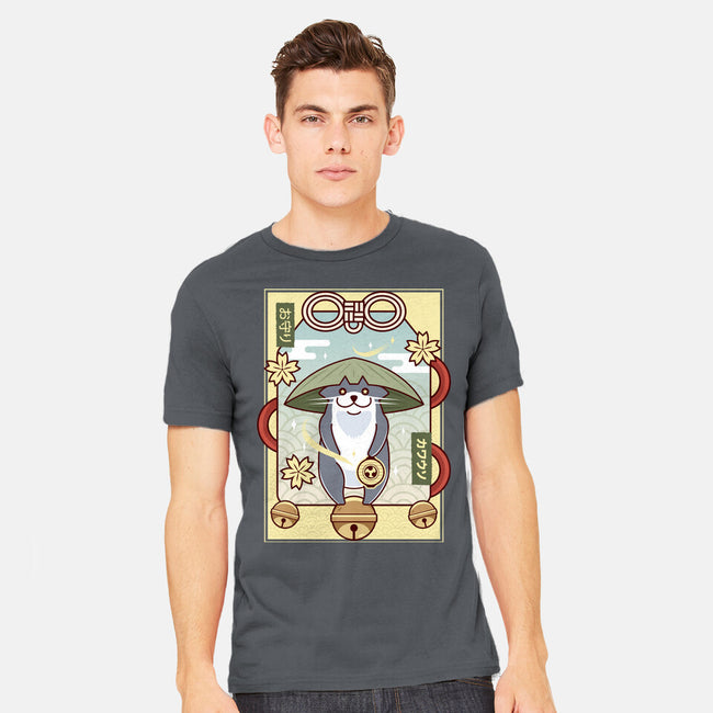 Odder Otter Lucky Charm-Mens-Heavyweight-Tee-LAGELANTEE