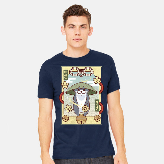 Odder Otter Lucky Charm-Mens-Heavyweight-Tee-LAGELANTEE