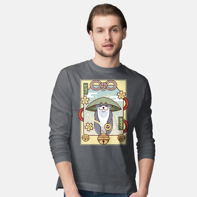 Odder Otter Lucky Charm-Mens-Long Sleeved-Tee-LAGELANTEE