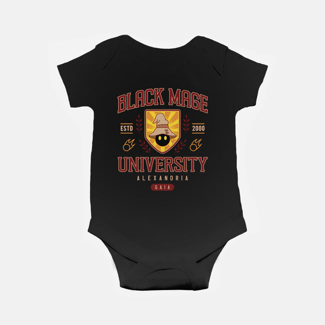 Black Mage University-Baby-Basic-Onesie-LAGELANTEE