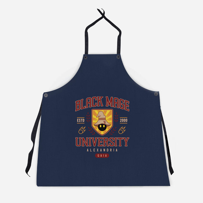 Black Mage University-Unisex-Kitchen-Apron-LAGELANTEE