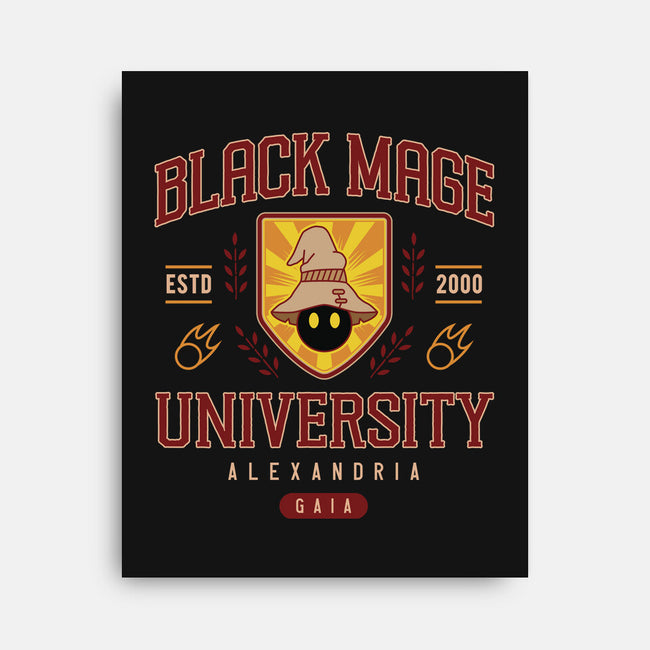 Black Mage University-None-Stretched-Canvas-LAGELANTEE