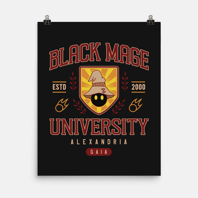 Black Mage University-None-Matte-Poster-LAGELANTEE