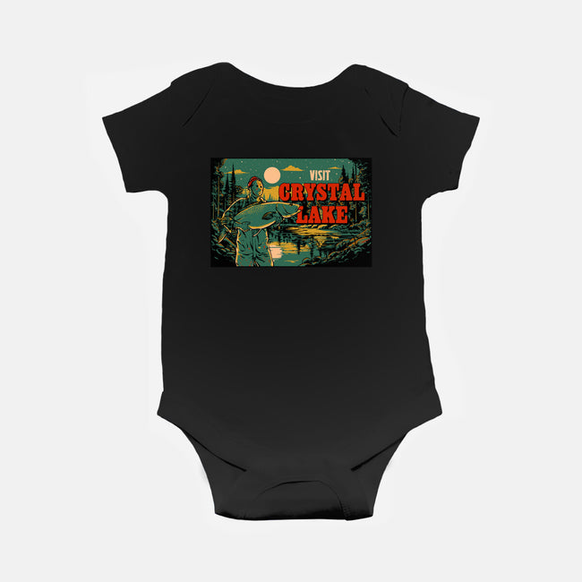 Visit Crystal Lake-Baby-Basic-Onesie-Hafaell