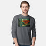 Visit Crystal Lake-Mens-Long Sleeved-Tee-Hafaell