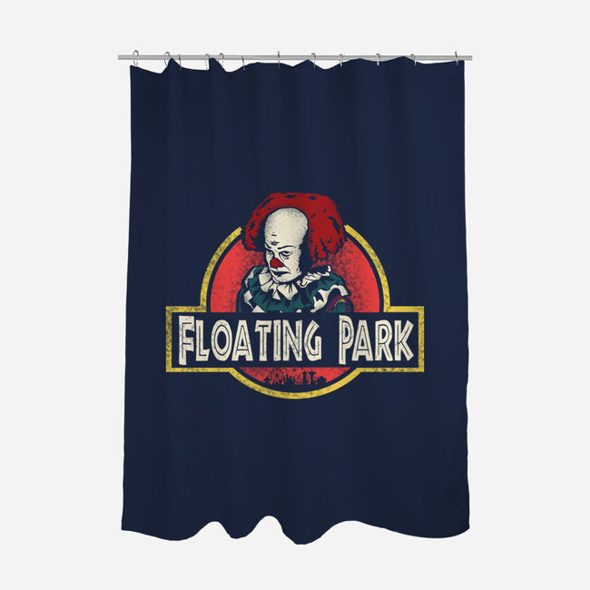 Floating Par-None-Polyester-Shower Curtain-turborat14