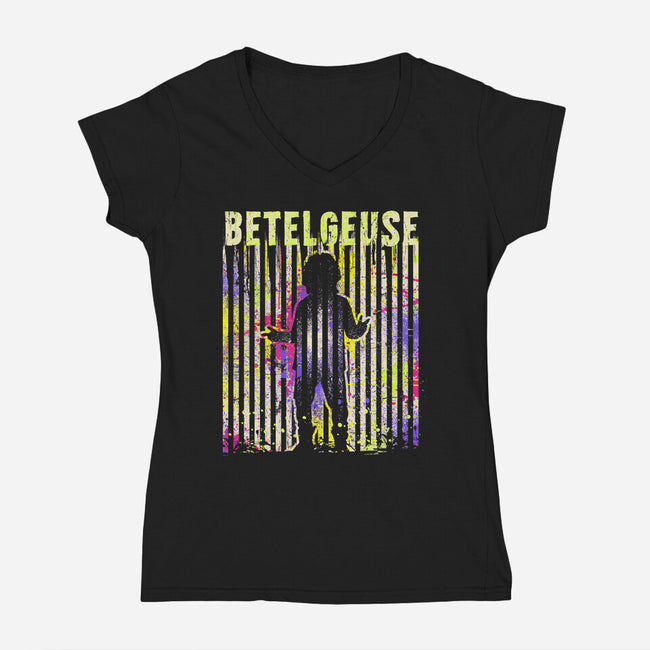 Betelgeuse-Womens-V-Neck-Tee-rocketman_art