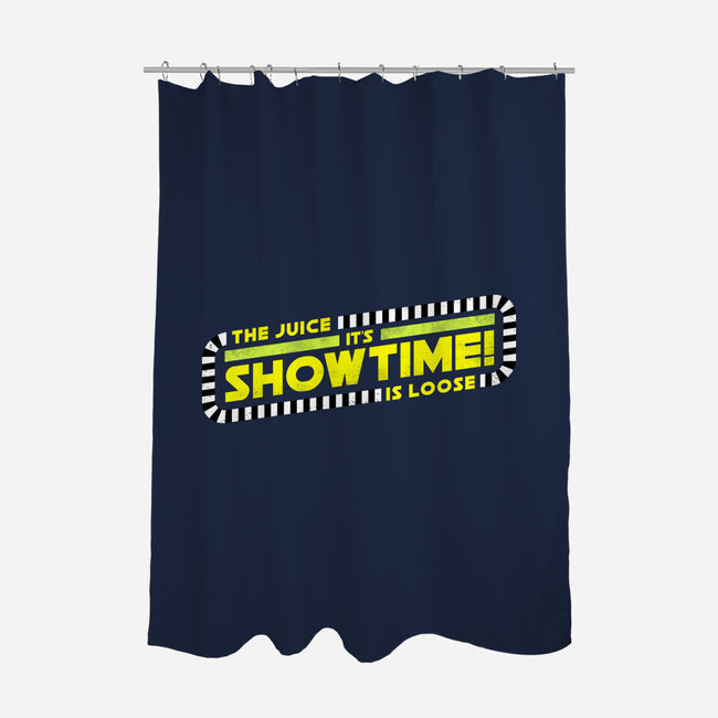 The Juice Is Loose Showtime-None-Polyester-Shower Curtain-rocketman_art