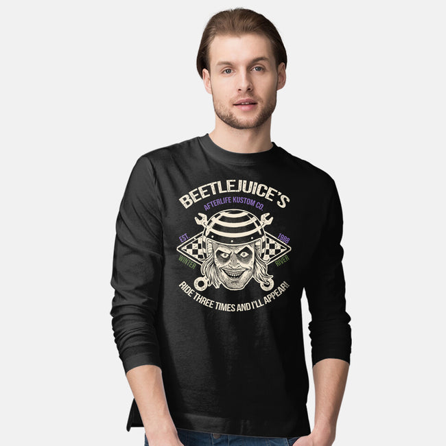 Beetlejuice's Afterlife Kustom-Mens-Long Sleeved-Tee-Massai