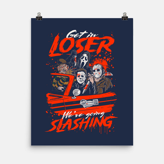 Going Slashing-None-Matte-Poster-Arinesart