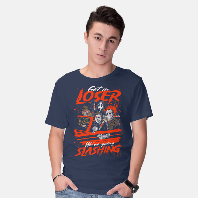 Going Slashing-Mens-Basic-Tee-Arinesart