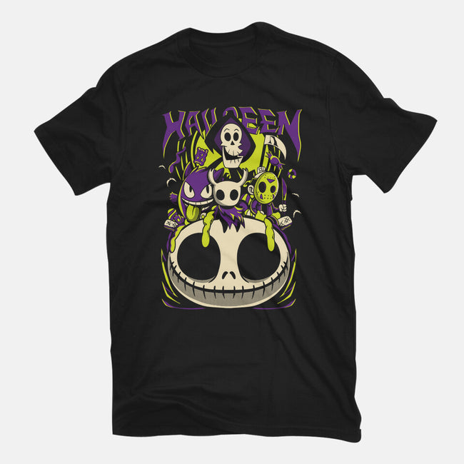 Halloween For All-Womens-Fitted-Tee-Nihon Bunka