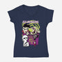 Billyjuice-Womens-V-Neck-Tee-Nihon Bunka