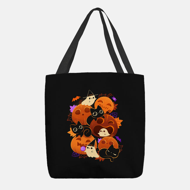 Halloween Party-None-Basic Tote-Bag-ricolaa