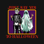 Say Yes To Halloween-Womens-V-Neck-Tee-zascanauta