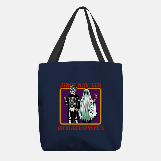 Say Yes To Halloween-None-Basic Tote-Bag-zascanauta