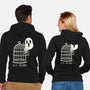 Free Spirit Funny Ghost-Unisex-Zip-Up-Sweatshirt-tobefonseca