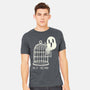 Free Spirit Funny Ghost-Mens-Heavyweight-Tee-tobefonseca